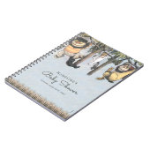 ワイルドなモノたちが赤ん坊シャワーになっている場所 ノートブック (左側)