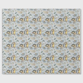 ワイルドなモノたちが赤ん坊シャワーになっている場所 ラッピングペーパー (フラット)