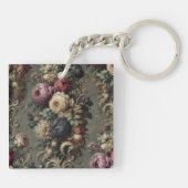 ワイルドな仮装 – ゴシック様式のフローラ枕 キーホルダー (裏面)