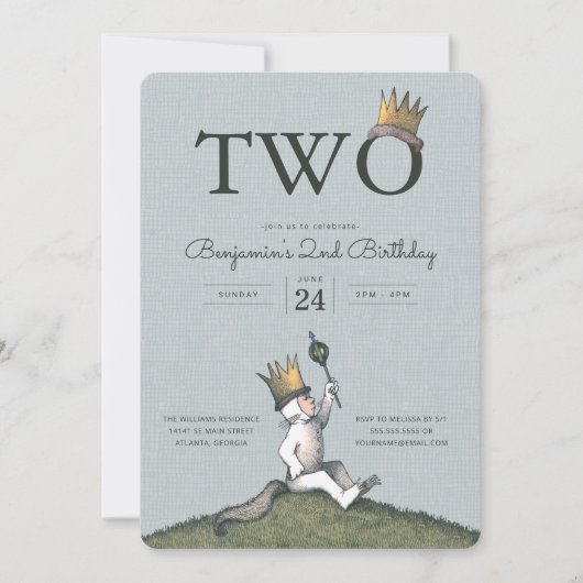 ワイルドな生き物たちが生まれる場所|過去記事 招待状 (正面)