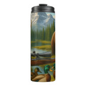 ワイルドな自然とハンターの夢 タンブラー (正面)