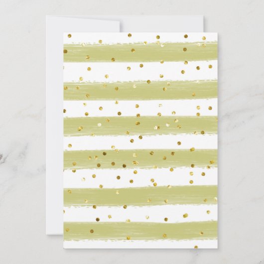 ワイルドな赤ちゃんシャワーを浴びる予定だ 招待状 (裏面)