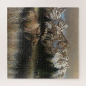 ワイルドな風景 ジグソーパズル (横)