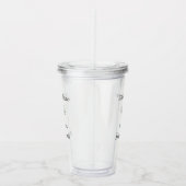 ワイルドにいこう！ガールズ・パーティー　日付　花嫁の名前 アクリルタンブラー (右)