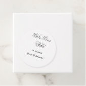 ワイルドにいこう！花嫁の名前とパーティ日付 フェイバータグ (インサイチュ)