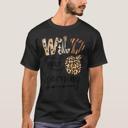 ワイルドについて学の先生新学期の先生 Tシャツ (正面)
