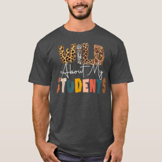 ワイルドについて学生先生新学期ティーチン Tシャツ