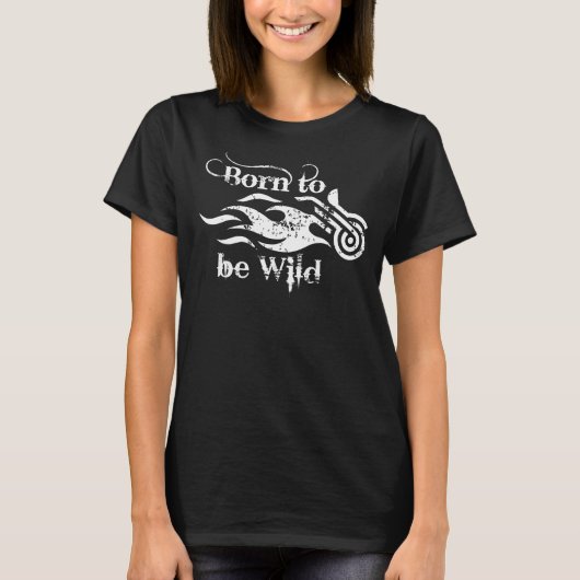 ワイルドに生まれついて Tシャツ (正面)