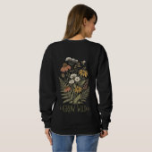 ワイルドに育て Tシャツ (裏面フル)