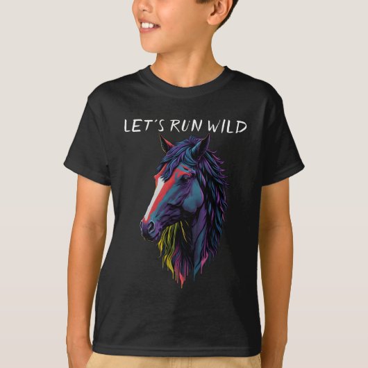 ワイルドに走ろう Tシャツ (正面)