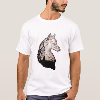 ワイルドのエコー – Lone Wolf Tシャツ