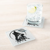 ワイルドの呼び出し ガラスコースター (アングル)