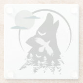 ワイルドの呼び出し ガラスコースター (裏面)