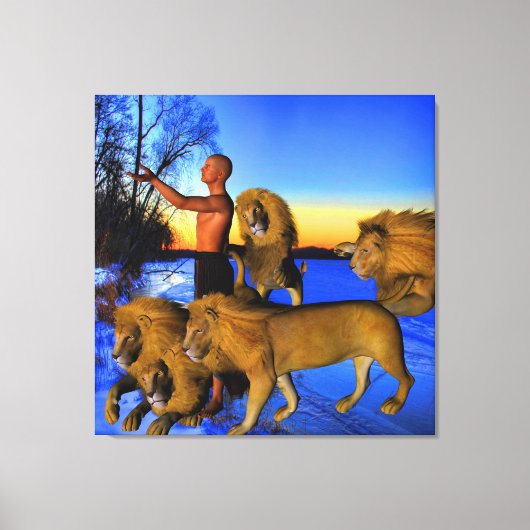 ワイルドの呼び出し キャンバスプリント (正面)