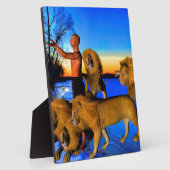 ワイルドの呼び出し フォトプラーク (側面)