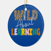 ワイルドの学先生新学期 セラミックオーナメント (左)