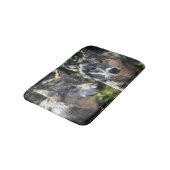 ワイルドの灰色の狼 バスマット (アングル)