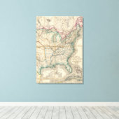 ワイルドの軍隊州の地統一された図 キャンバスプリント (インサイチュ (ウッドフロア))