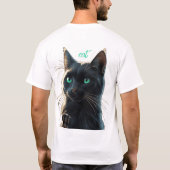 ワイルドのTシャツの囁き Tシャツ (裏面)