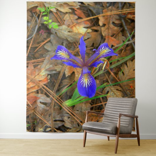 ワイルドアイリス開花..... タペストリー (インサイチュ)
