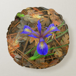 ワイルドアイリス開花..... ラウンドクッション