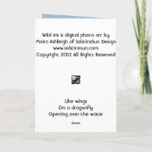 ワイルドアイリス カード (裏面)