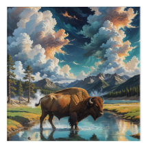 ワイルドアクリルウォールアートのセレニティ