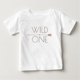 ワイルドアステカワン |最初の誕生日 ベビーTシャツ