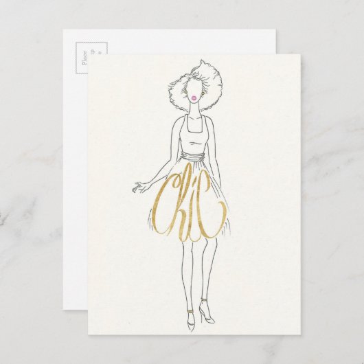 ワイルドアップル | スタイル名言 - おしゃれなドレス ポストカード (正面/裏面)