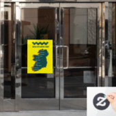 ワイルドアトランティックウェイアイルランドの沿岸旅行 ウィンドウサイン (オフィスドア)