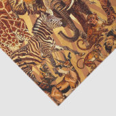 ワイルドアニマルコラージサファリID1149 薄葉紙 (詳細)