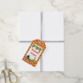 ワイルドアニマルサファリジャングルテーマサンキューユナイテッド ギフトタグ (より糸付き)