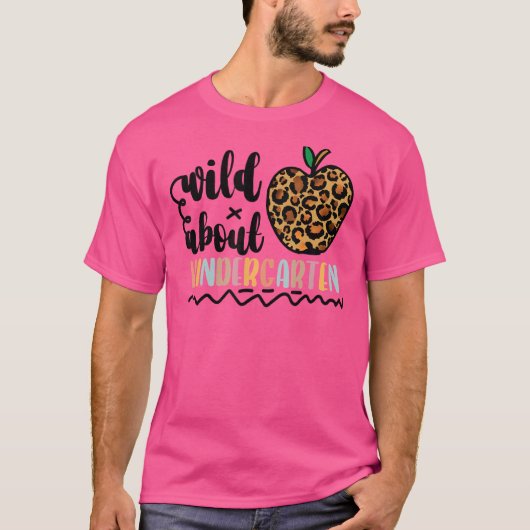 ワイルドアバトヒョウ新学期茶 Tシャツ (正面)