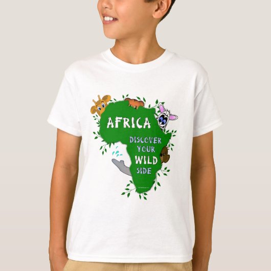 ワイルドアフリカ Tシャツ (正面)