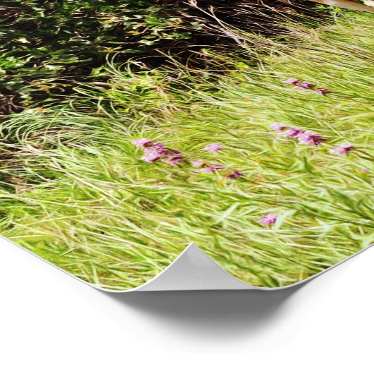 ワイルドアンドスイートディアフォトグラートアートプリント ポスター (角)