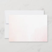 ワイルドアンドスリーインサートカードRSVP羽ワイルドワン 出欠カード (裏面)