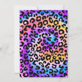 ワイルドアンドスリーサファリレインボーチーターズ3歳 招待状 (裏面)