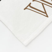 ワイルドアンドフリーガールズトライバルベビー フリースブランケット (角)