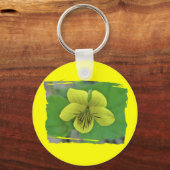 ワイルドイエローバイオレット調整アイテム キーホルダー (正面)