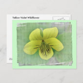 ワイルドイエローバイオレット調整アイテム ポストカード (正面/裏面)