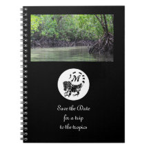 ワイルドイグアナシルエットモノグラム写真