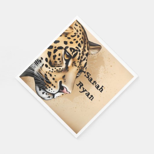 ワイルドインスパイア結婚式招待状バイ自然 スタンダードランチョンナプキン (角)