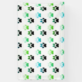 「ワイルドウィスパーズ：ベアーポープリント」 横断幕 (縦)