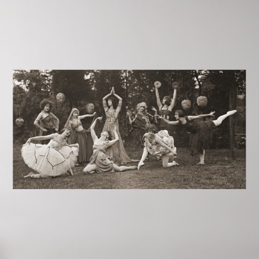 ワイルドウィメンズダンス1924 ポスター (正面)