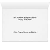 ワイルドウィンターワンダーランド&雪の季節の挨拶 (内部横(下))