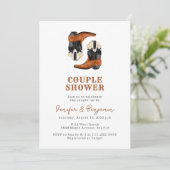 ワイルドウェスタン カップルシャワー 招待状 (スタンド正面)