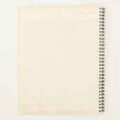 ワイルドウェスタン！馬.編集可能な男性の贈り物 プランナー手帳 (裏面)