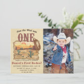 ワイルドウェストどのように西は一つの誕生日 招待状 (スタンド正面)