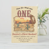 ワイルドウェストどのように西は一つの誕生日 招待状 (スタンド正面)
