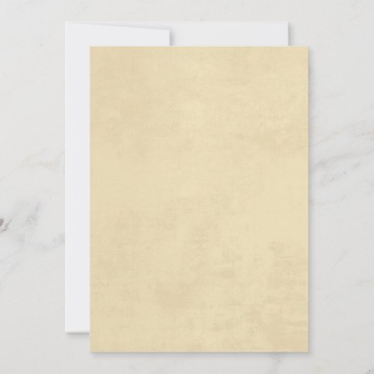 ワイルドウェストどのように西は一つの誕生日 招待状 (裏面)